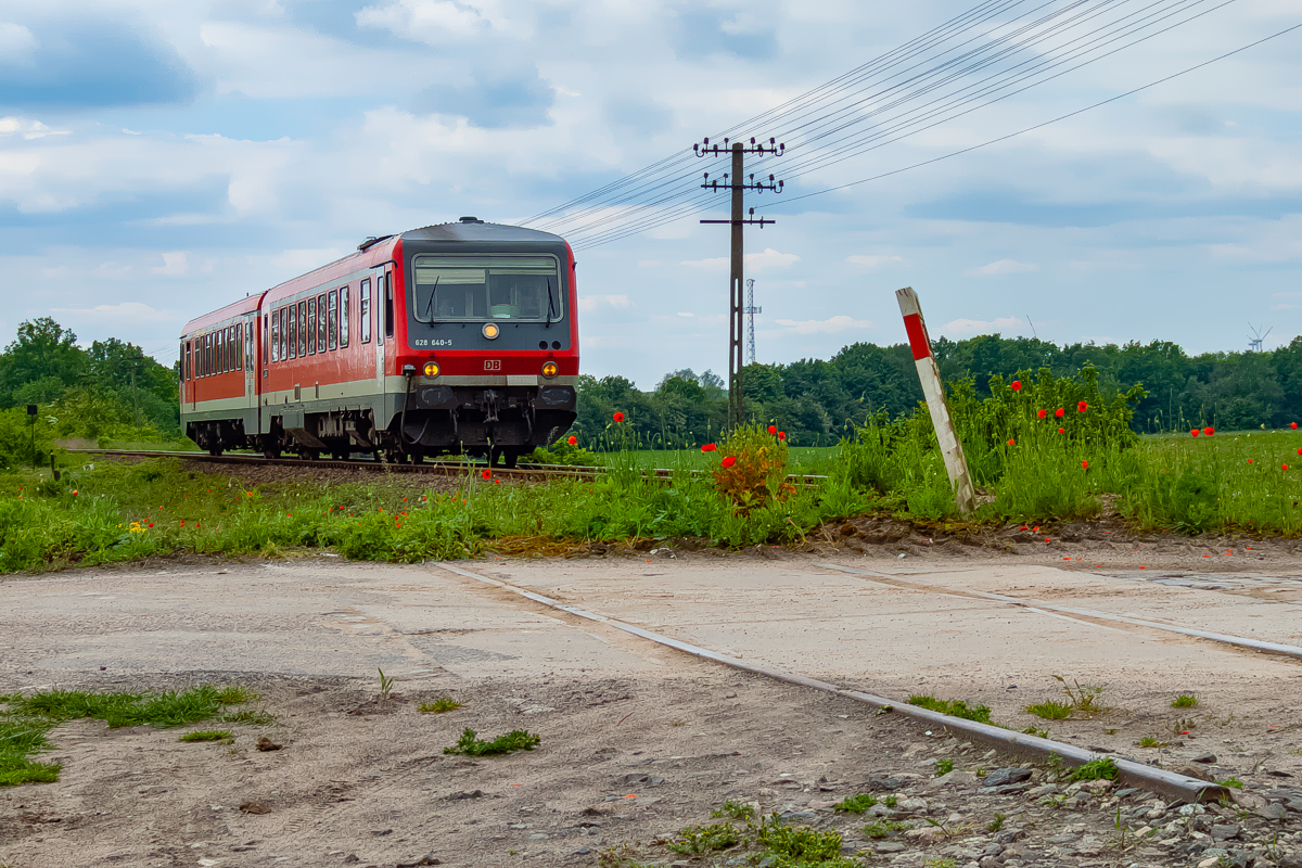 VT628 640: Tantow - Szczecin Gumieńce