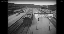 [VIDEO] Stacja kolejowa Bytów - 1923
