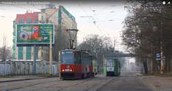 [VIDEO] Tramwaje w Szczecinie - ul. Chmielewskiego