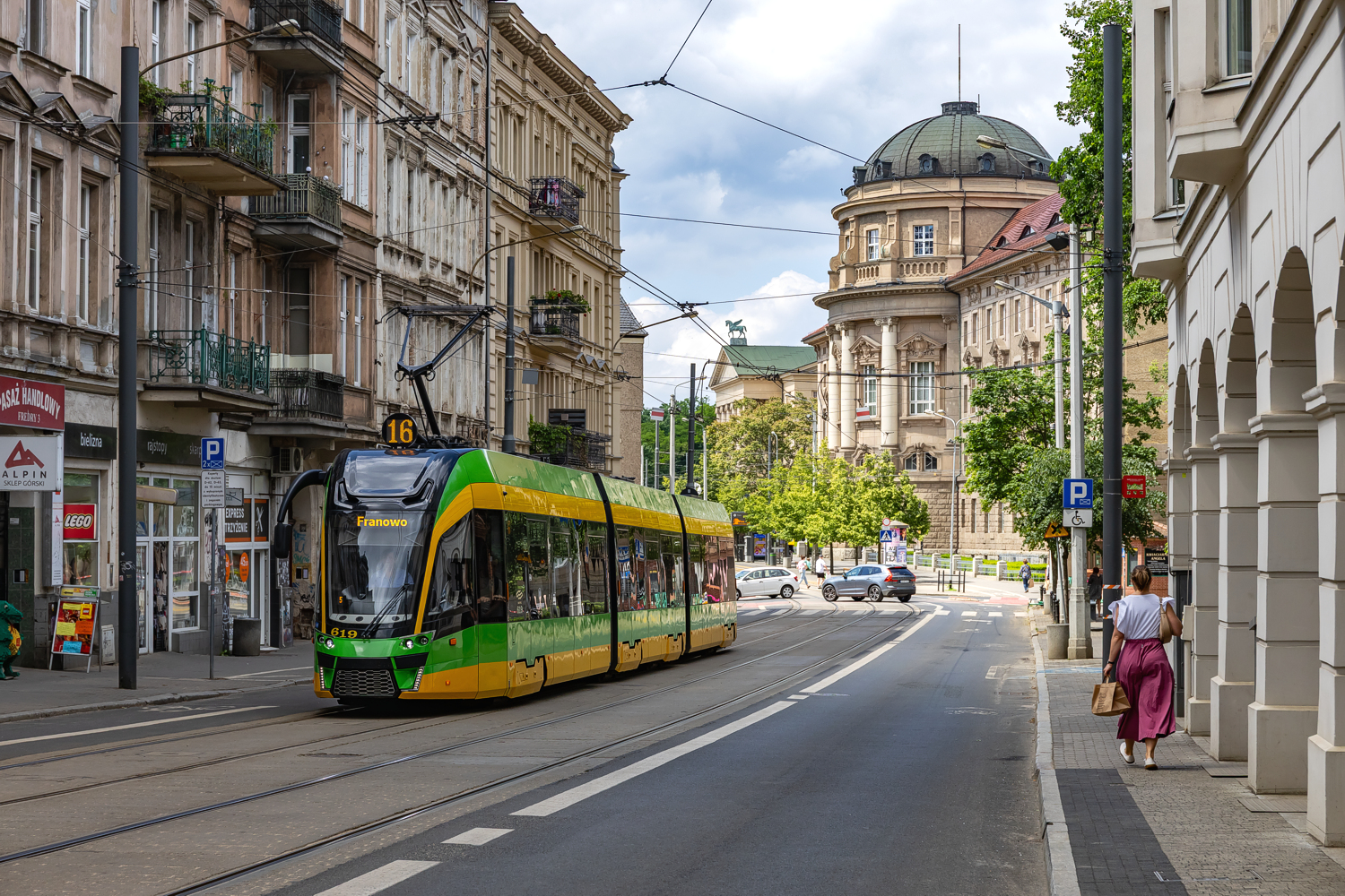 Moderus Gamma LF02 AC #619: Poznań, ul. Fredry