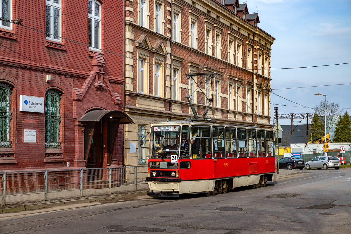 105N #338: Sosnowiec, Konstantynów Okrzei