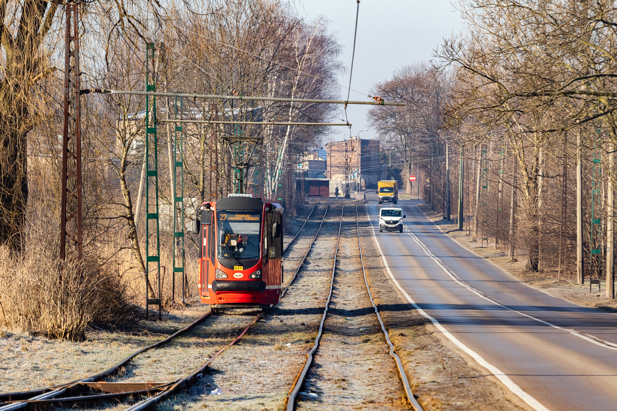 105N-AC #627: Sosnowiec ul. Kopalni Węgla Kamiennego Kazimierz-Juliusz 