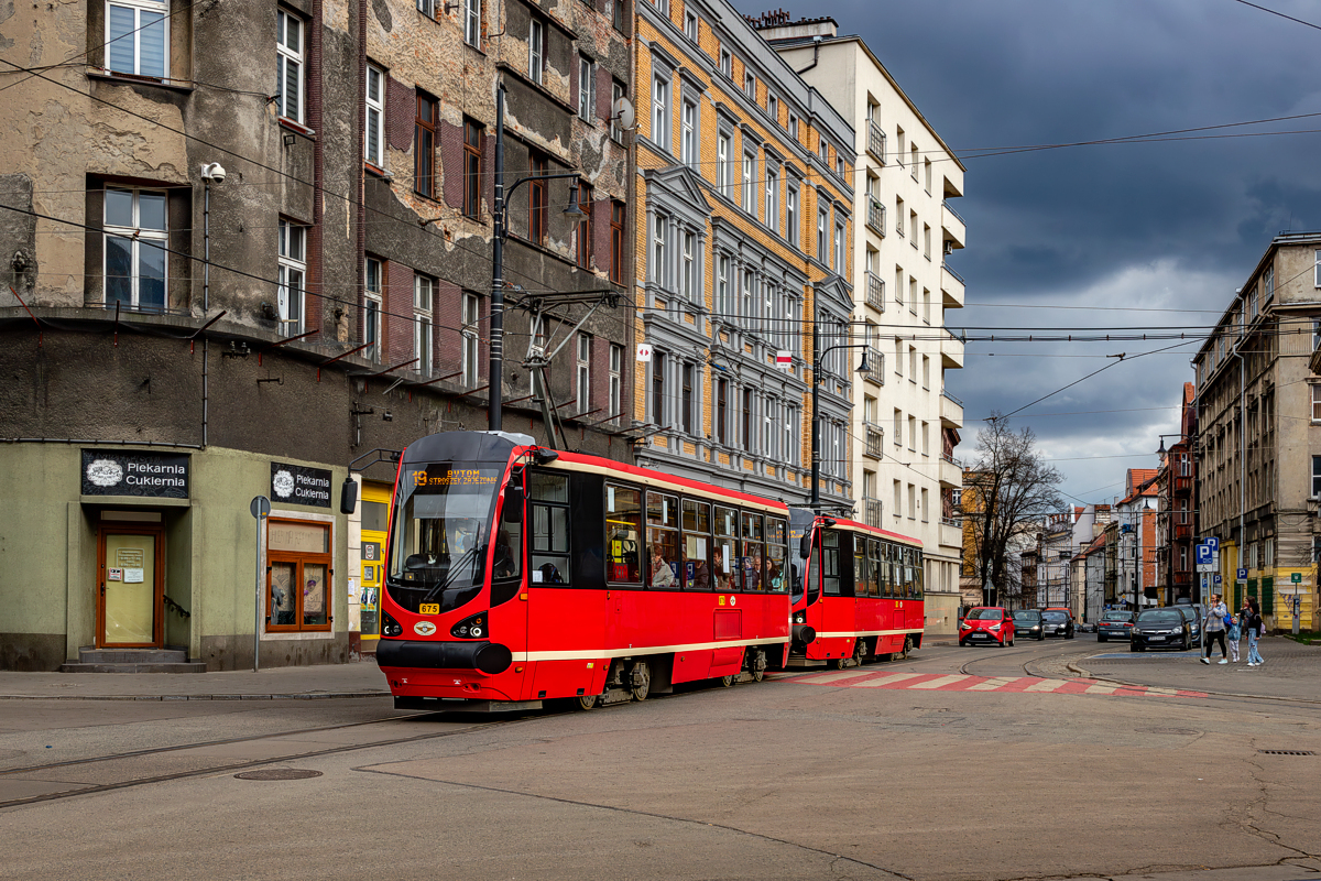105N-AC #675+676: Bytom, ul. Katowicka