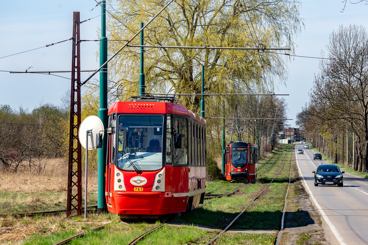 105Na #761, 105N-AC #752: Sosnowiec, Kazimierz Pętla