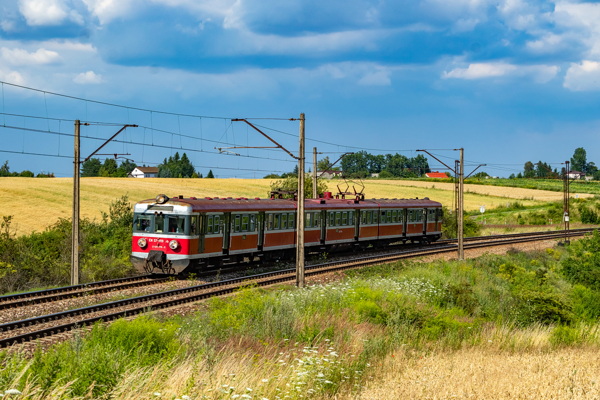 EN57-1119: Gajówka - Jeżówka