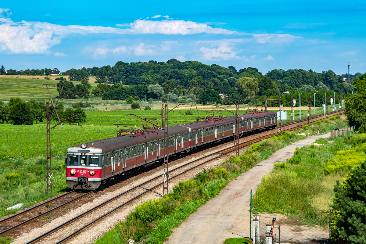 EN57-1272+1124+894: Rudawa - Krzeszowice
