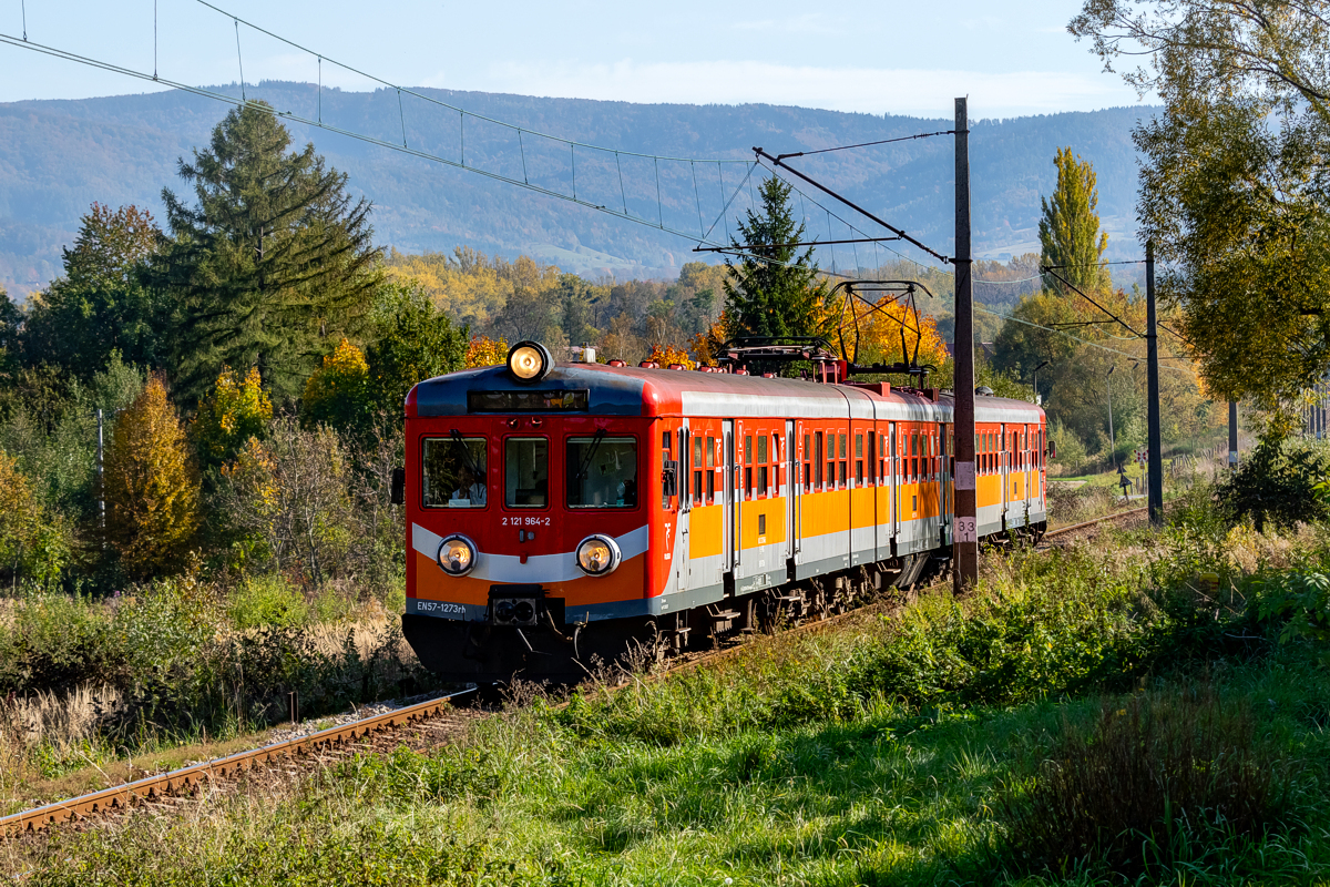 EN57-1273: Andrychów - Andrychów Górnica