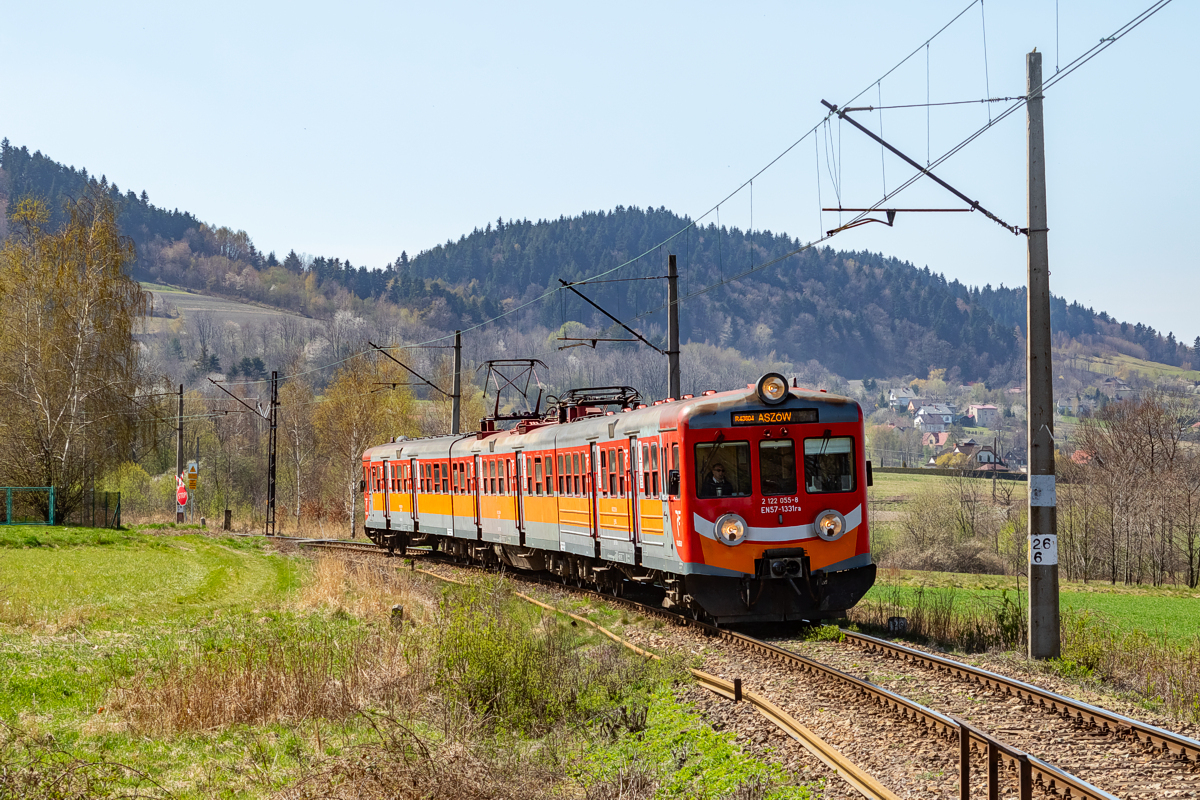 EN57-1331: Inwałd - Chocznia Górna