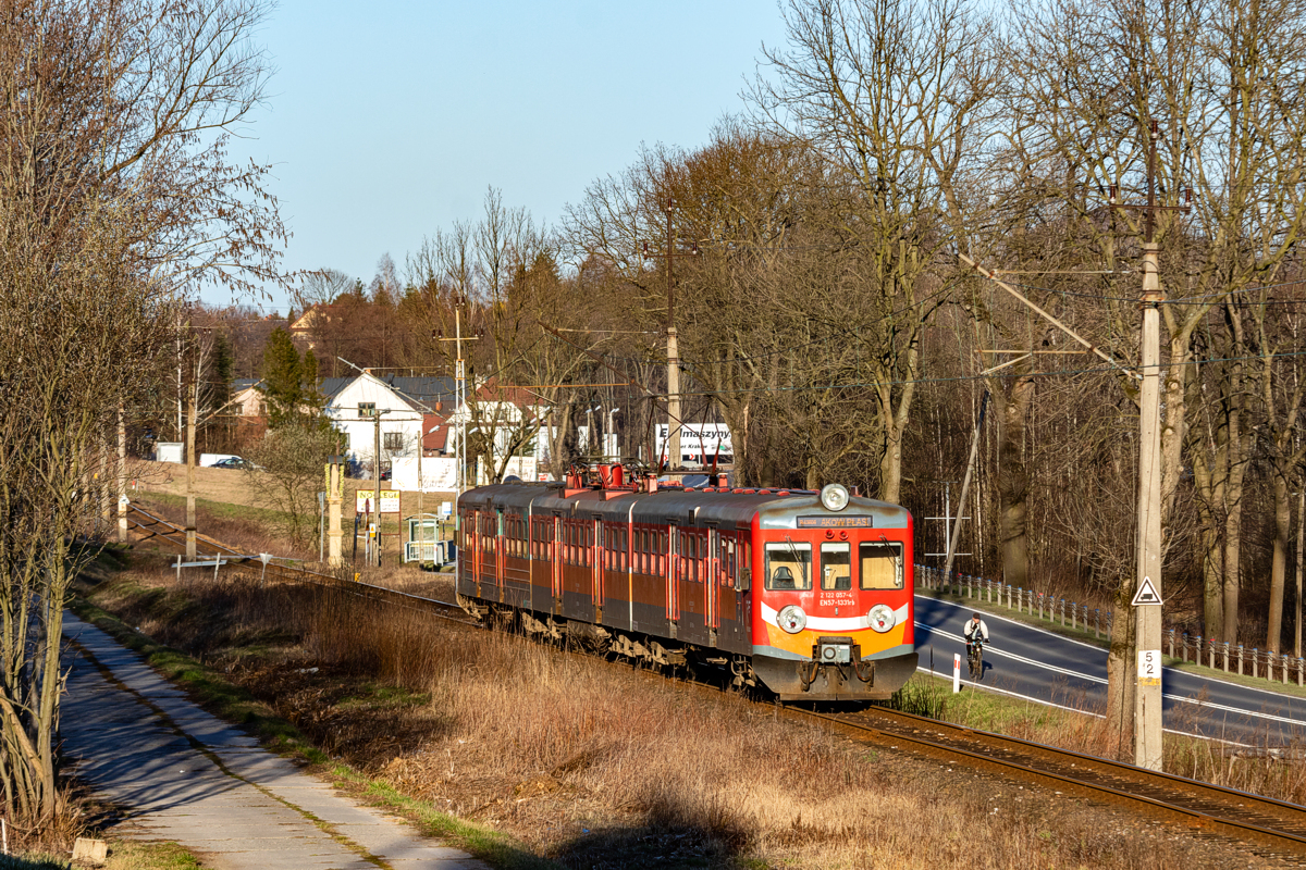 EN57-1331: Barwałd Górny - Kalwaria Zebrzydowska