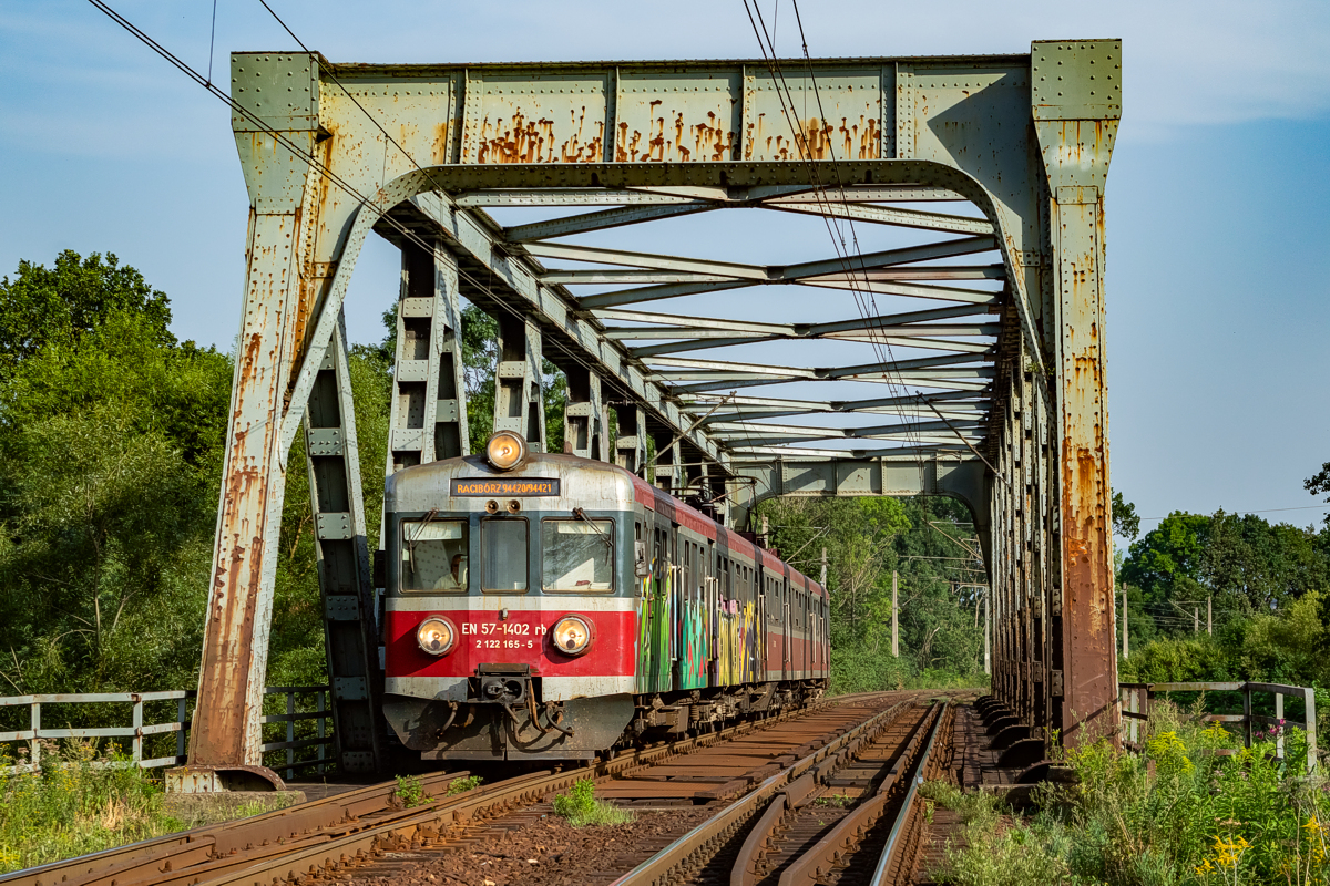EN57-1402: Czechowice-Dziedzice - Goczałkowice-Zdrój
