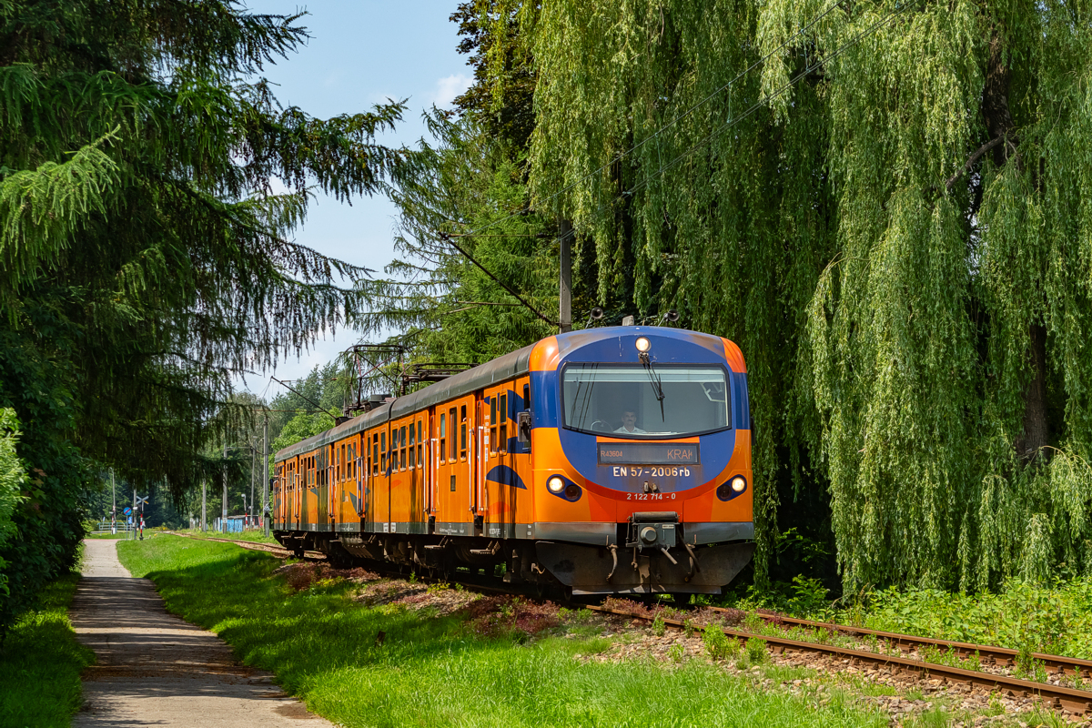 EN57-2006: Kęty Podlesie - Kęty