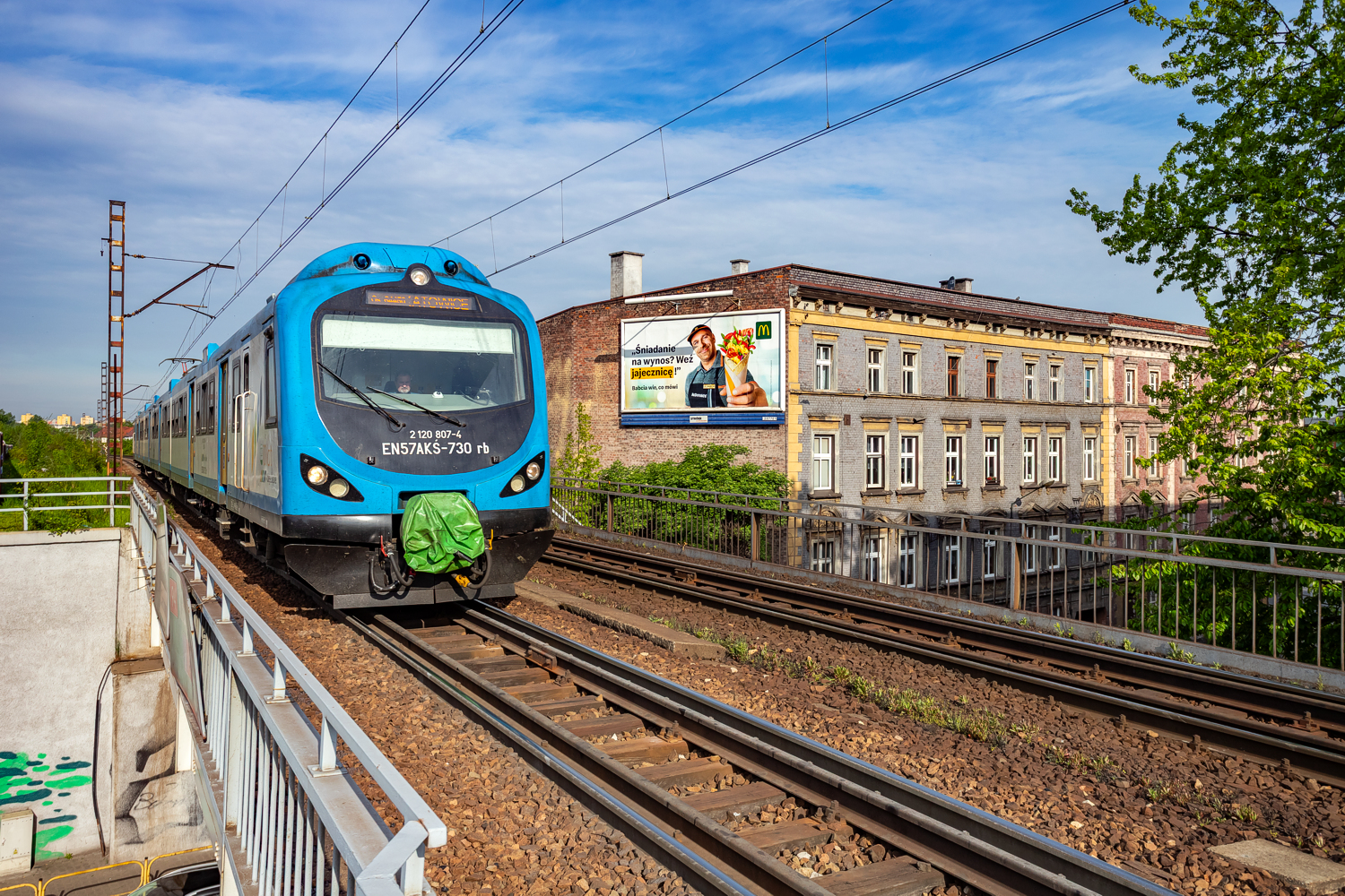 EN57AKŚ-730: Bytom - Chorzów Stary