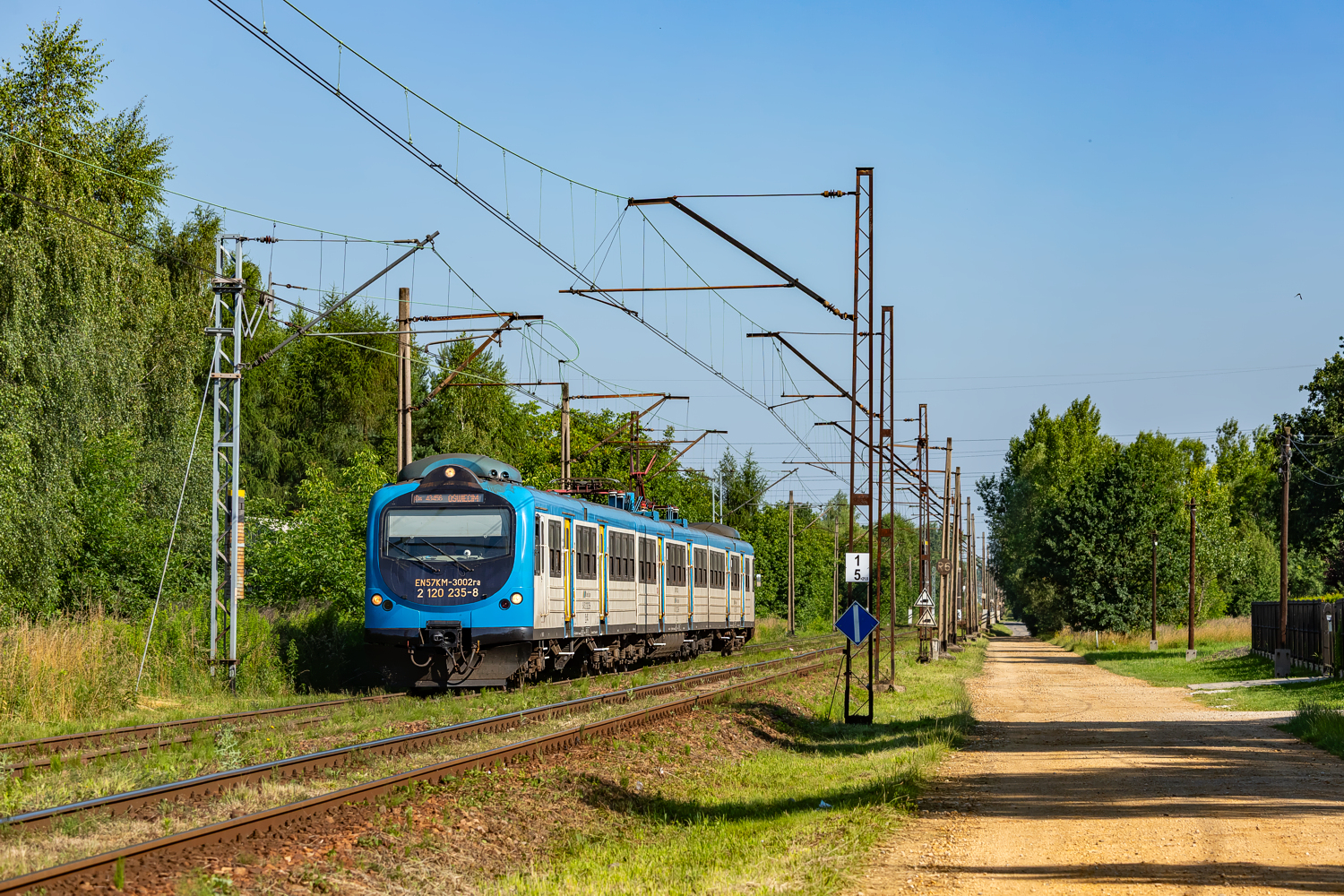 EN57AKM-3002: Bieruń - Oświęcim