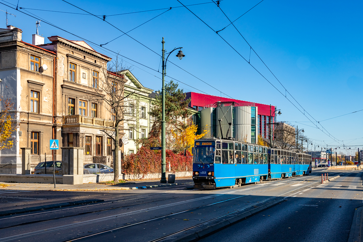 105Na #RZ213+RZ235+RZ236: Kraków, ul. Lubicz