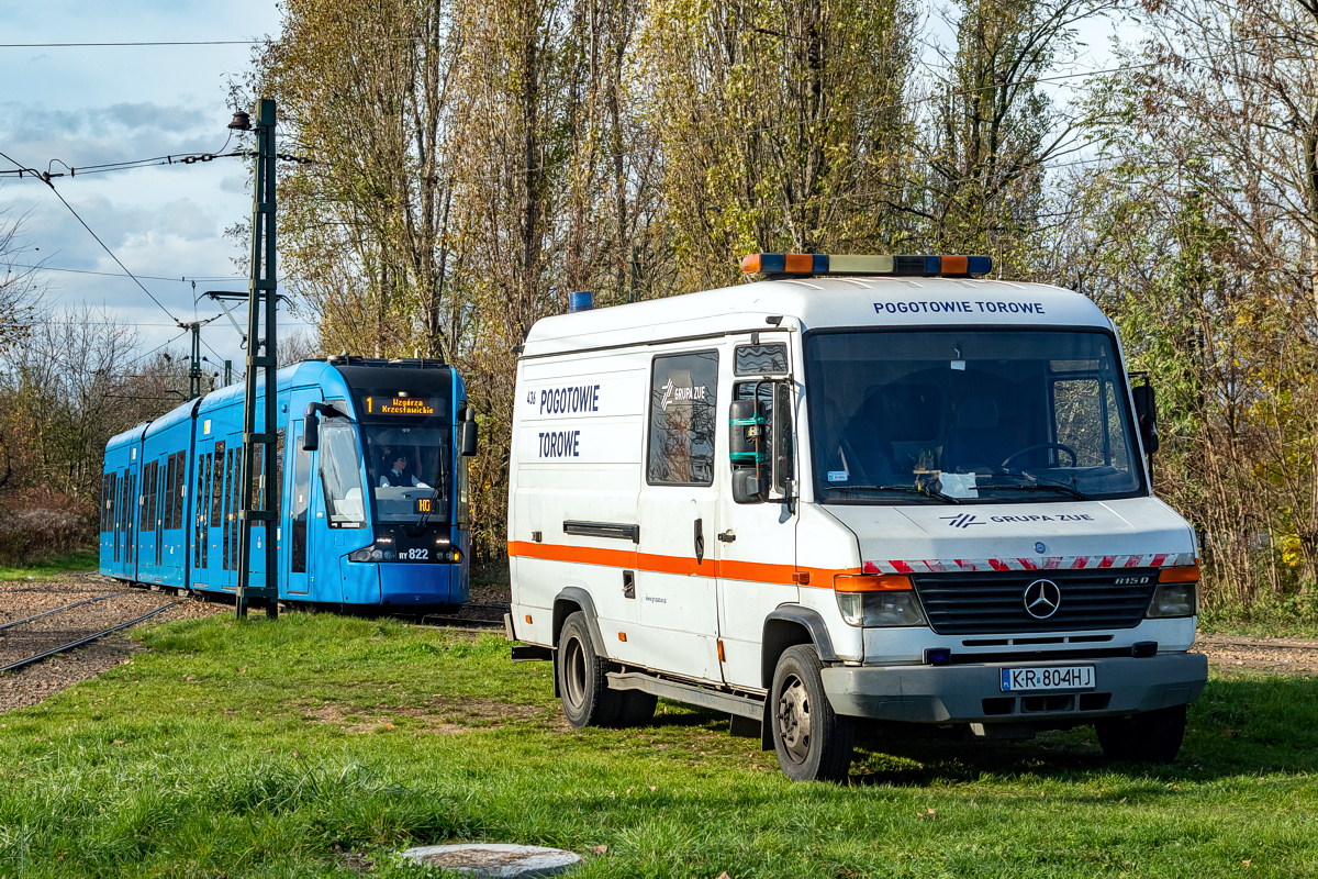 NGT8 #RY822: Kraków, ul. Kocmyrzowska