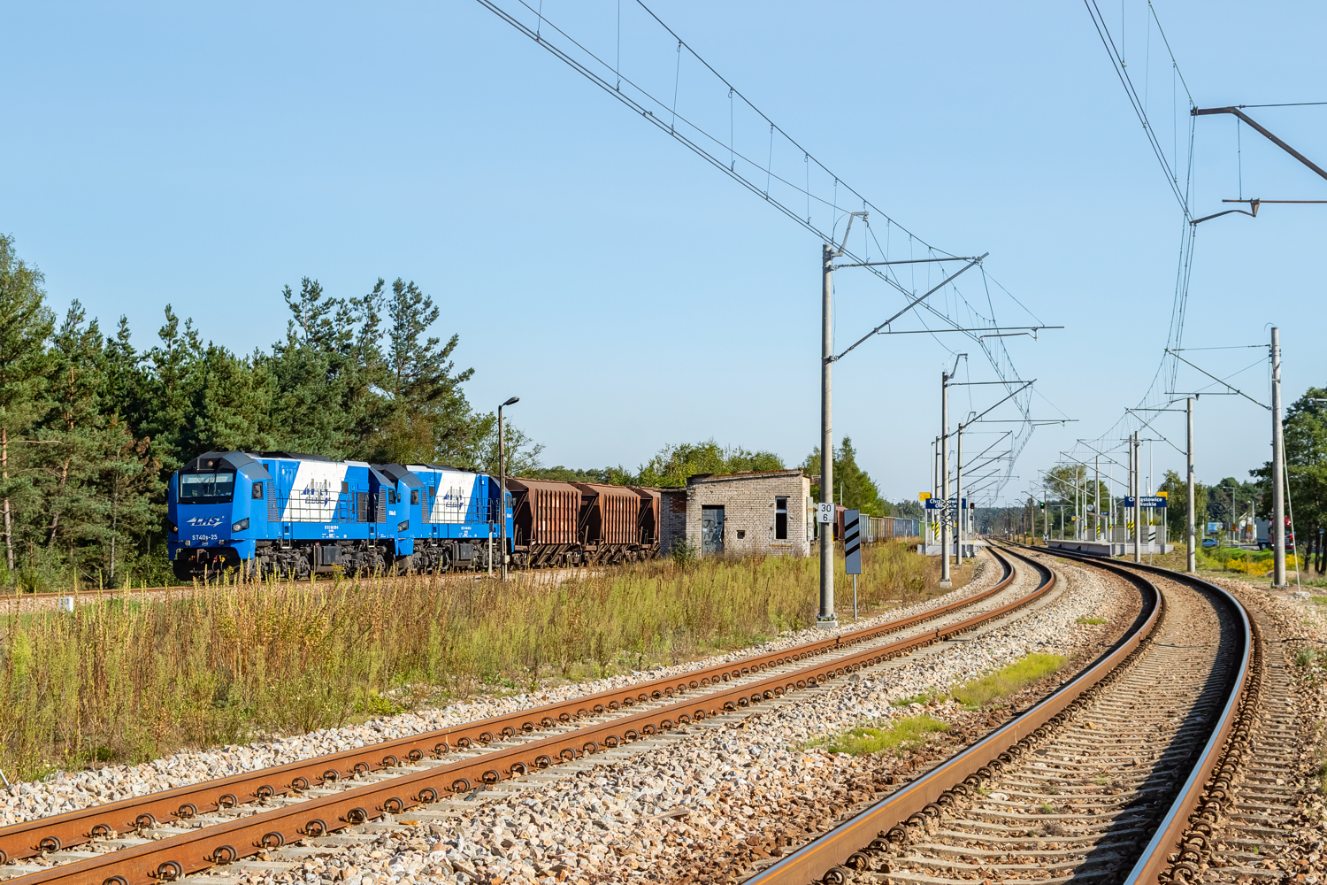ST40s-25+21: Zarzecze - Olkusz