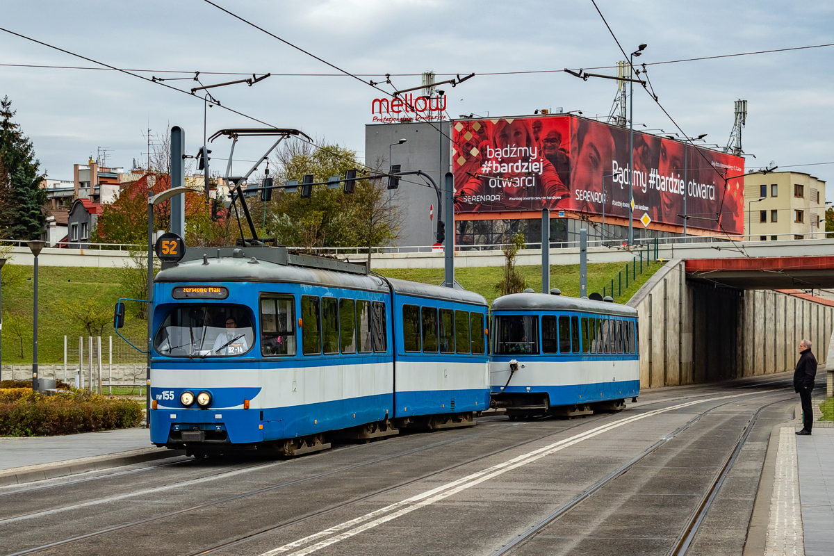 E1 #RW155+c3 #RB555: Kraków, Rondo Mogilskie