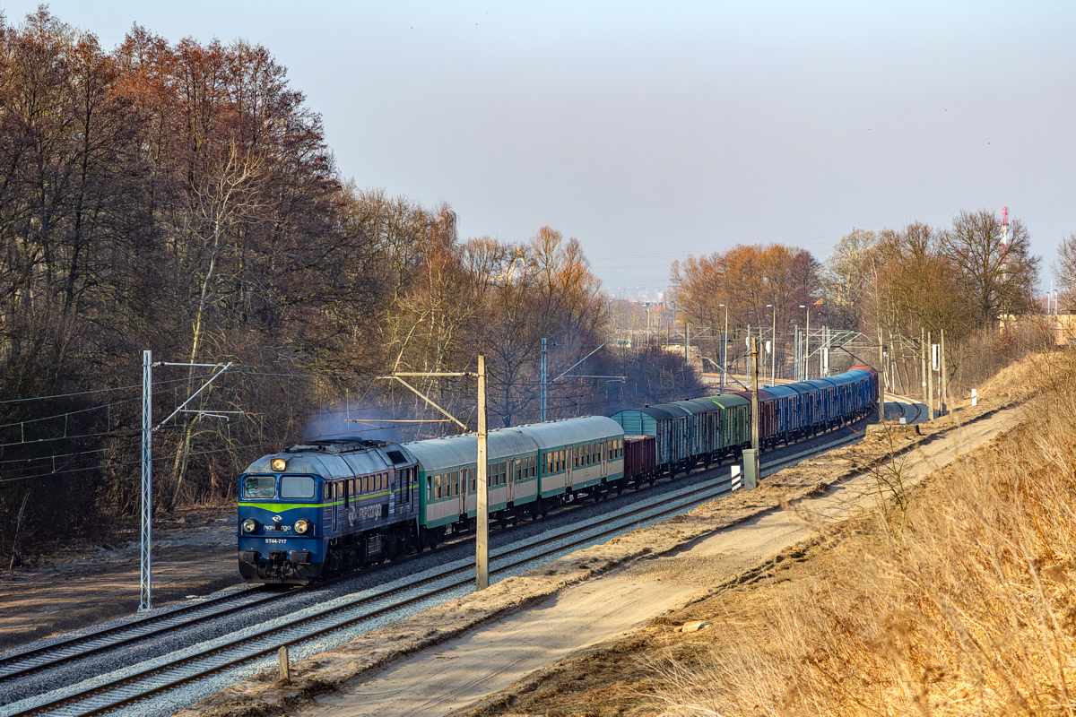 ST44-717: Szczecin Port Centralny SPB