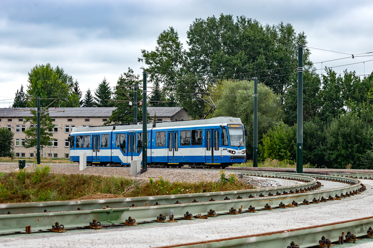 GT8S #RF315: Kraków, ul. Łowińskiego