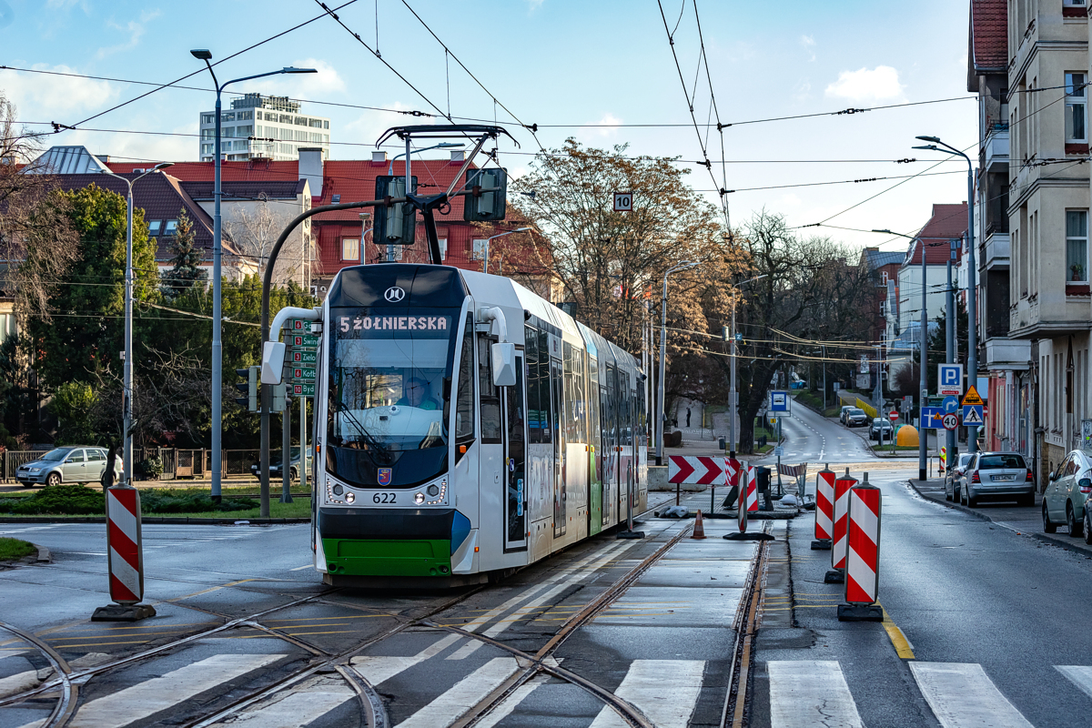 Moderus Beta MF29AC BD #622: Szczecin, ul. Wawrzyniaka