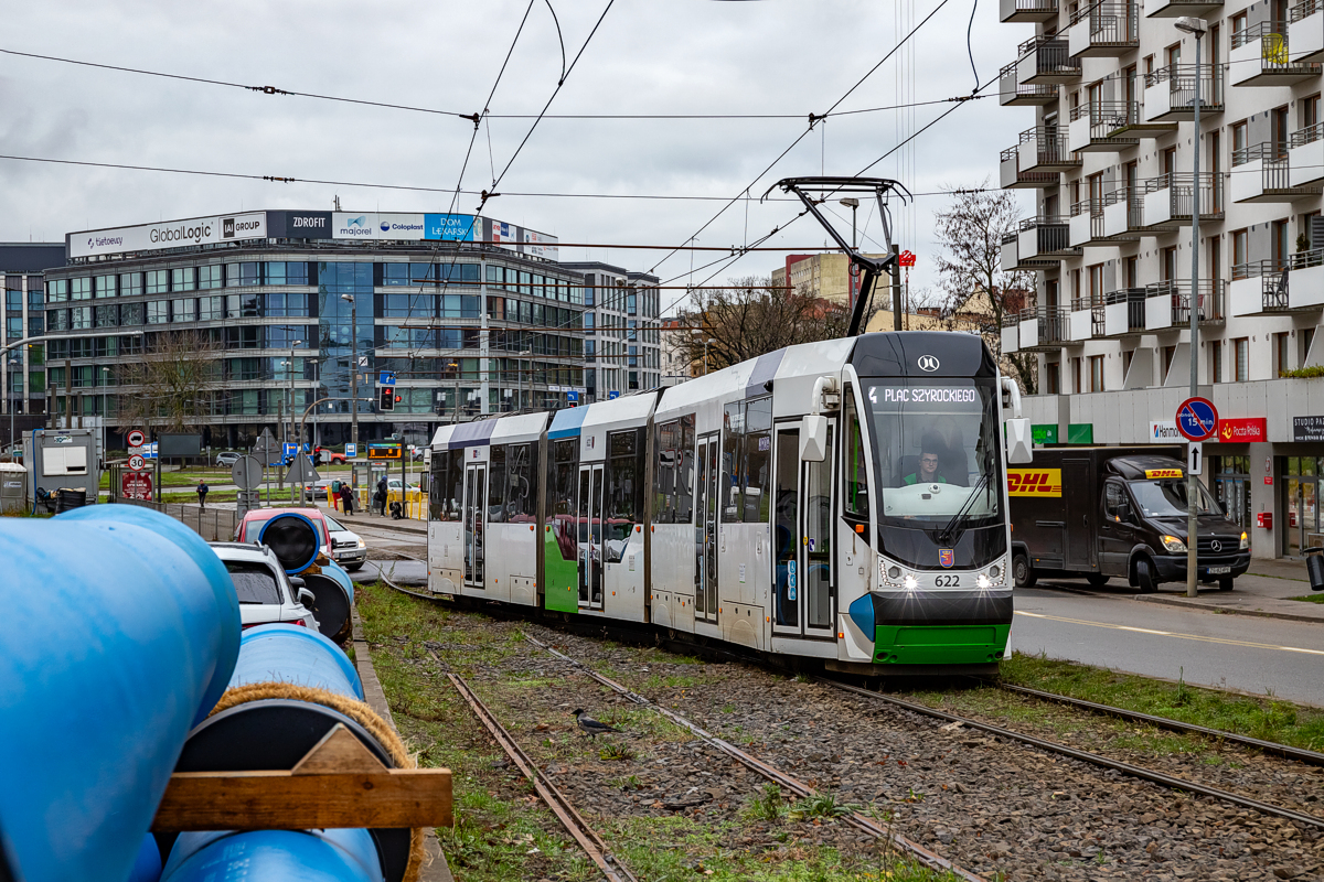 Moderus Beta MF29AC BD #622: Szczecin, al. Powstańców Wielkopolskich