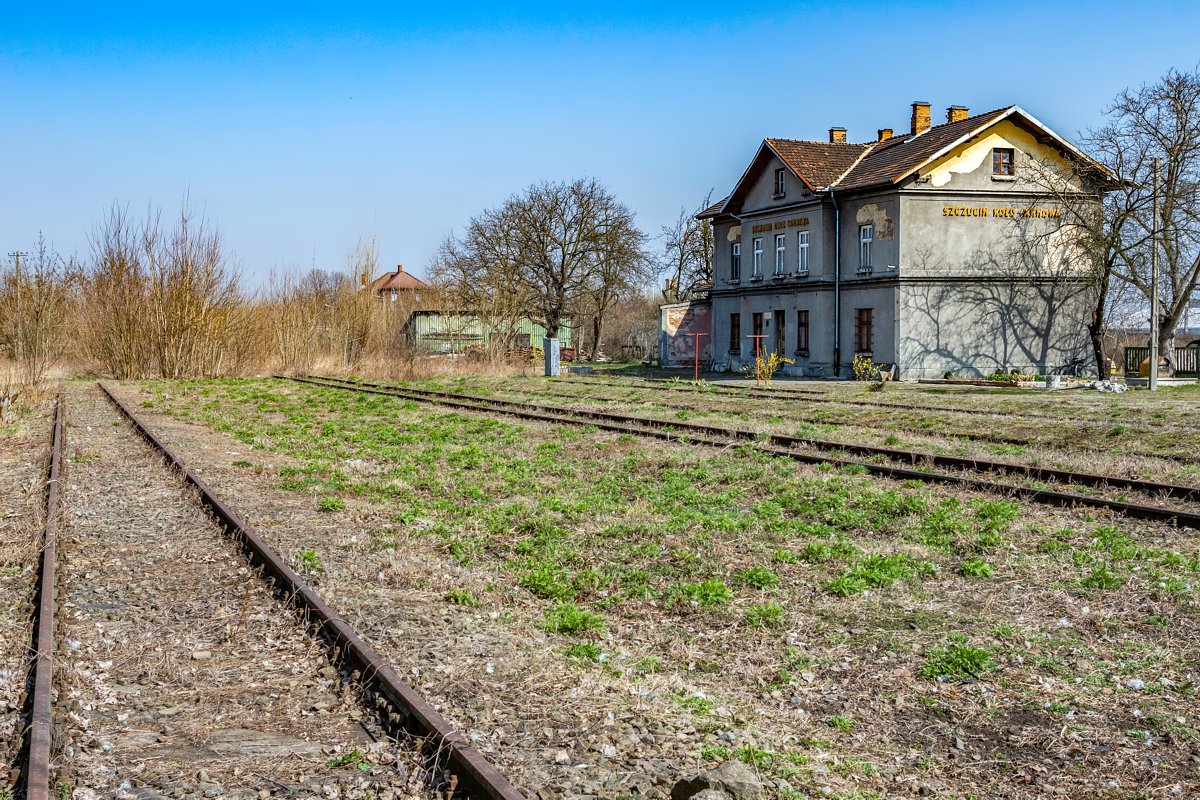 Szczucin koło Tarnowa - torowisko