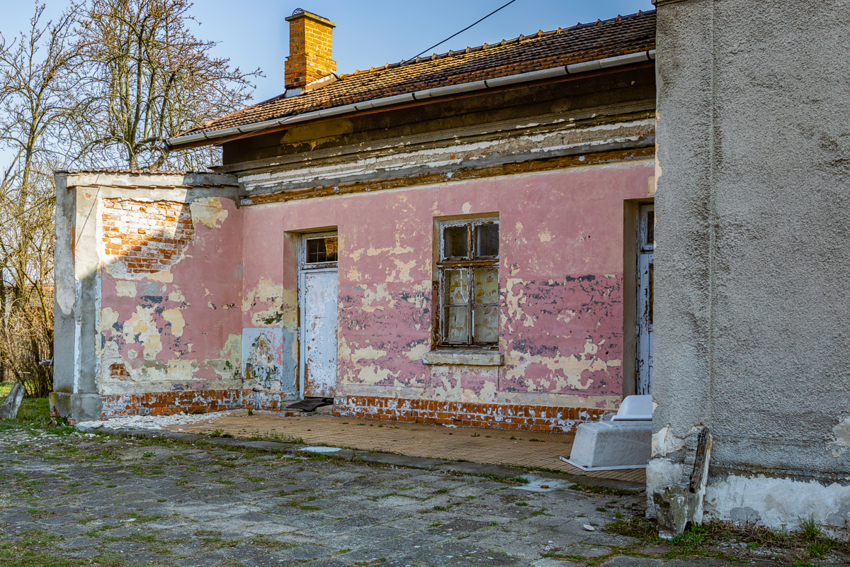 Szczucin koło Tarnowa - dawna wiata