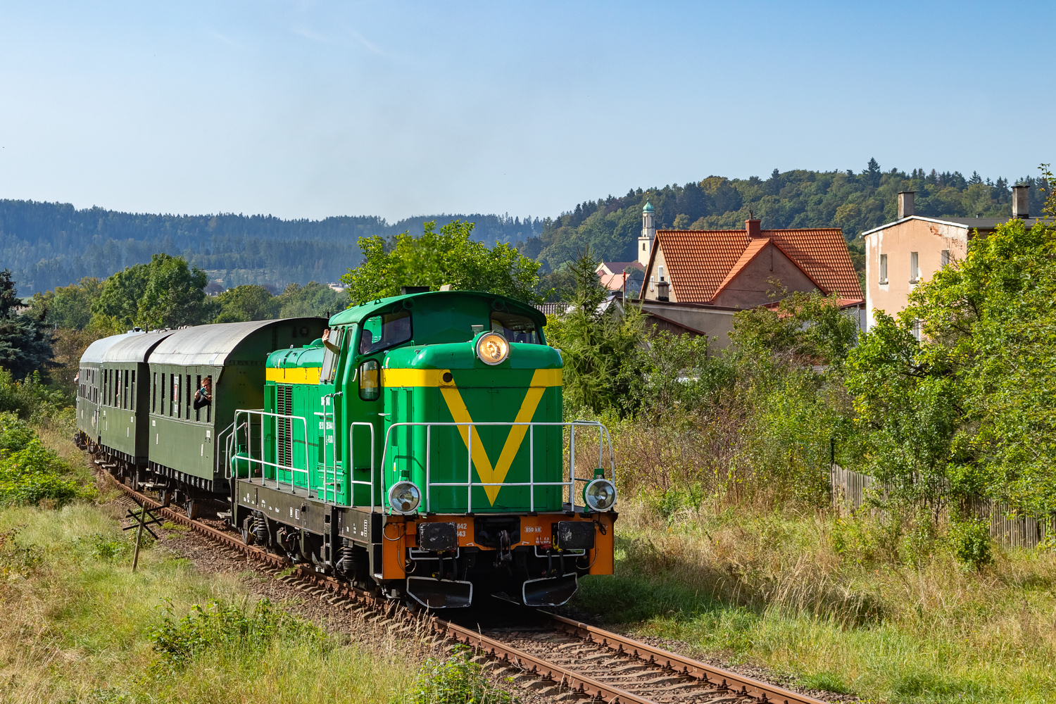 SM42-2443: Mieroszów - Unisław Śląski