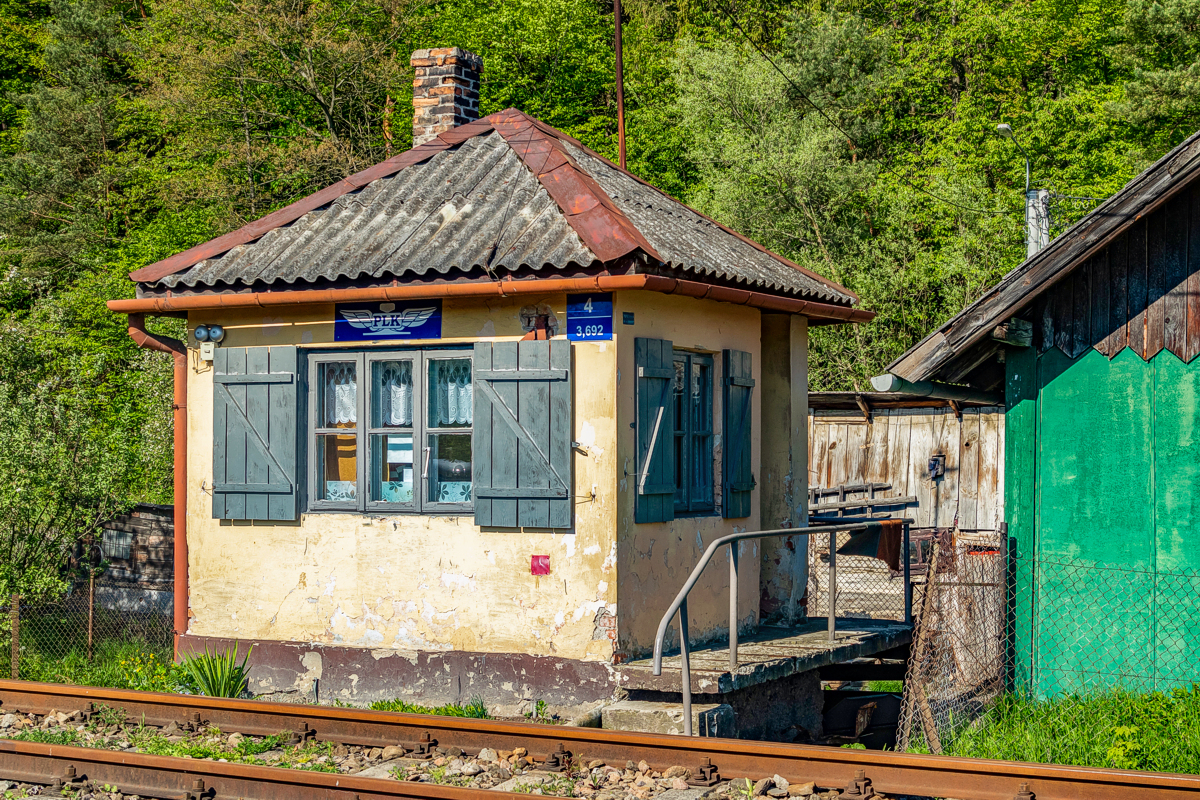 Zagórz - Tarnawa: dróżnik przejazdowy