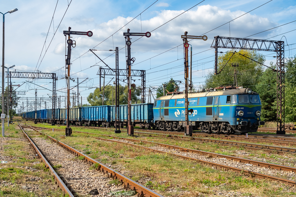 ET22-993: Stalowa Wola Rozwadów Towarowa