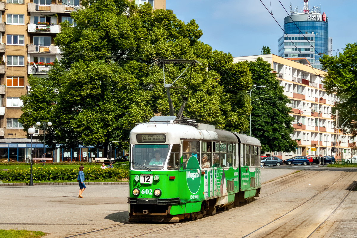 102Na #602: Szczecin, Plac Grunwaldzki 
