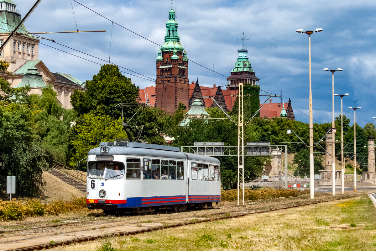 GT6 #508: Szczecin, ul. Jana z Kolna 