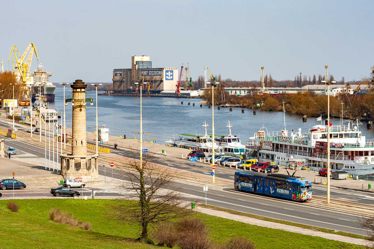 GT6 #512: Szczecin, ul. Jana z Kolna 