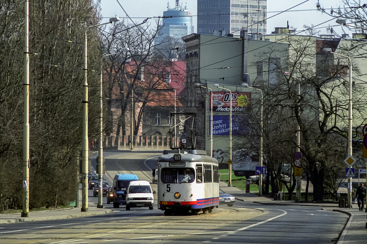 GT6 #918: Szczecin, ul. Mickiewicza