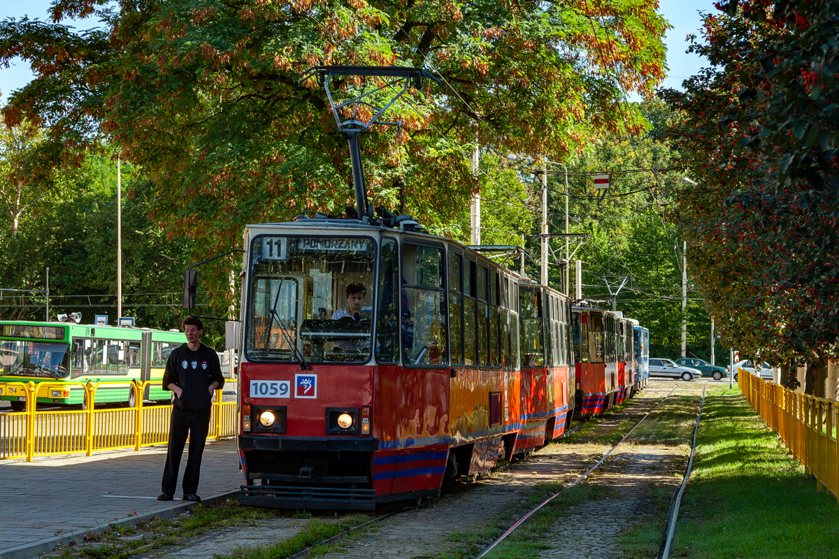 105N #1059+1060: Szczecin, al. Piłsudskiego 