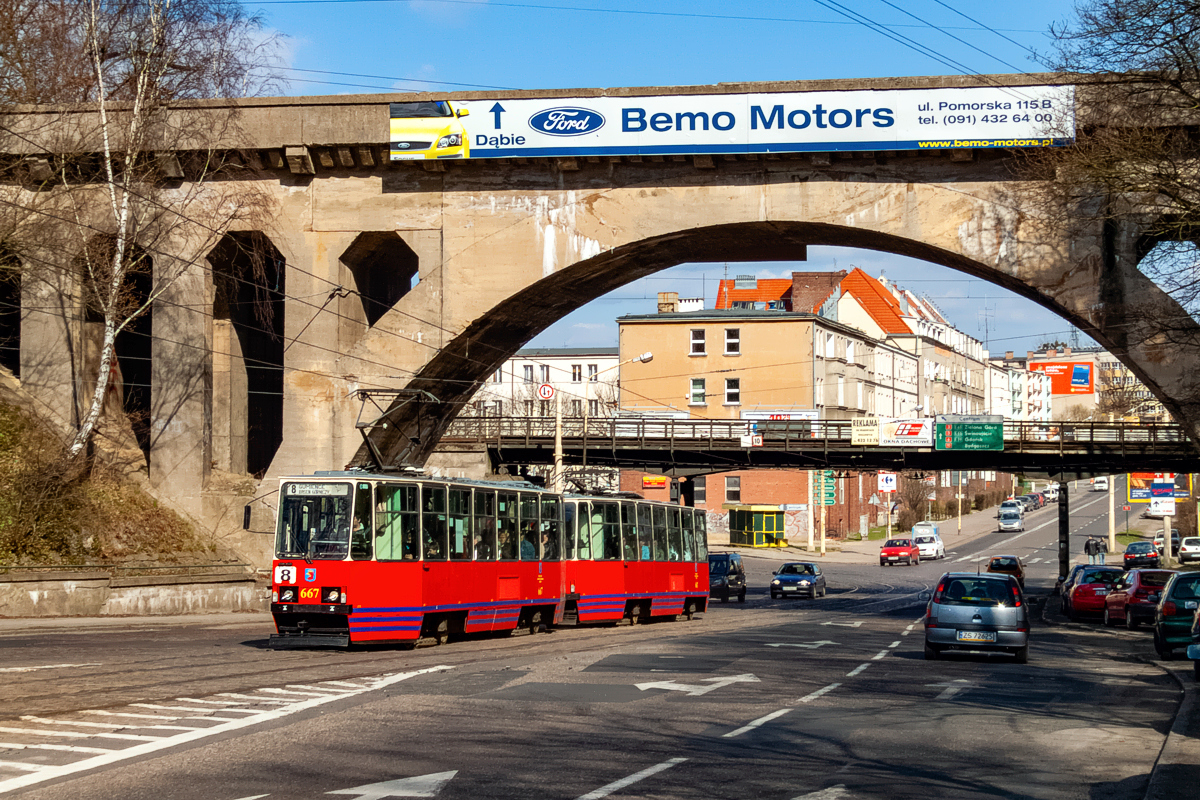 105N #667+647: Szczecin, ul. Ku Słońcu 