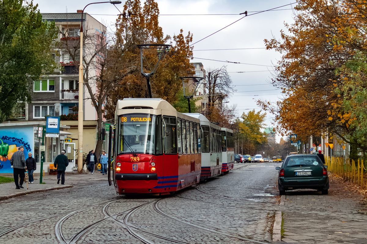 105N2k/2000 #783+787+794: Szczecin, ul. Potulicka 