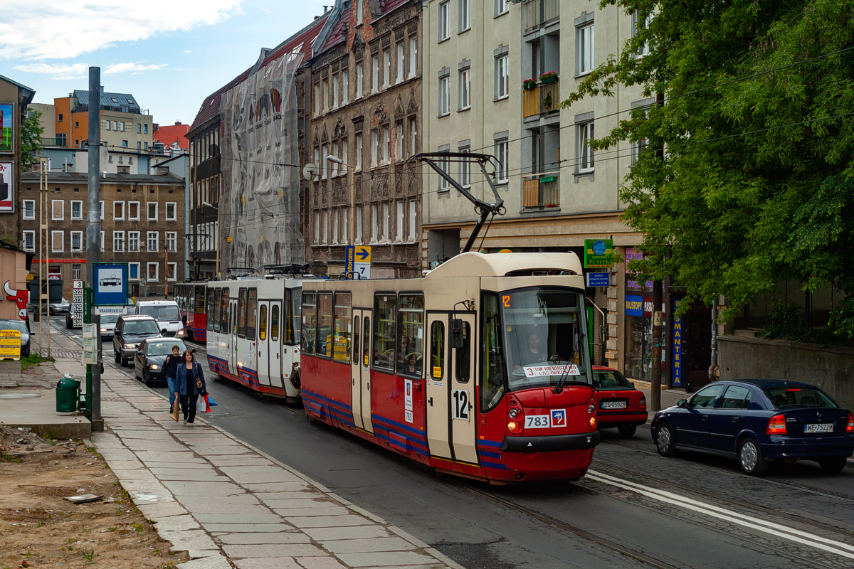 105N2k/2000 #783+791: Szczecin, ul. Krasińskiego 