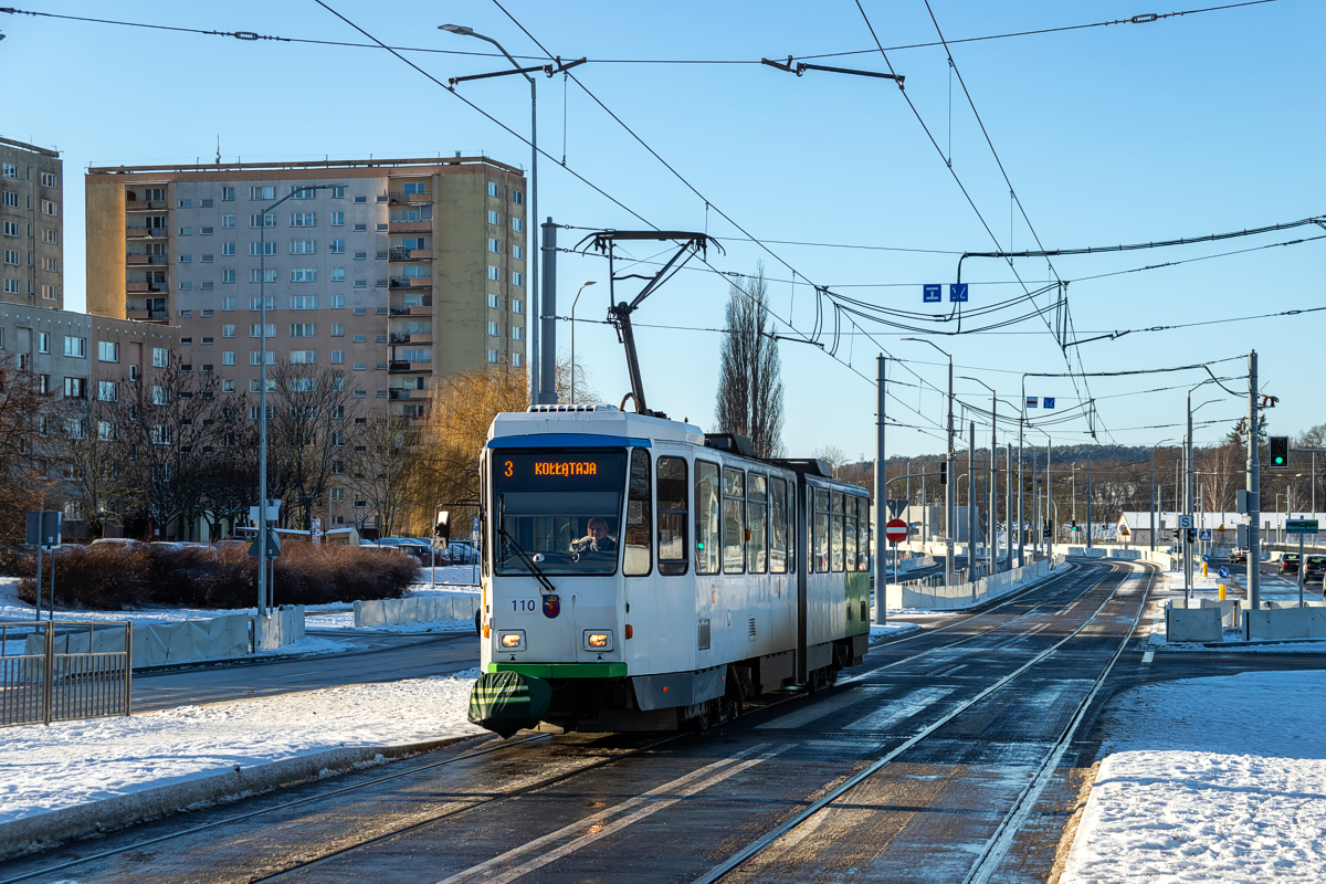 KT4Dt #110: Szczecin, ulica Szafera