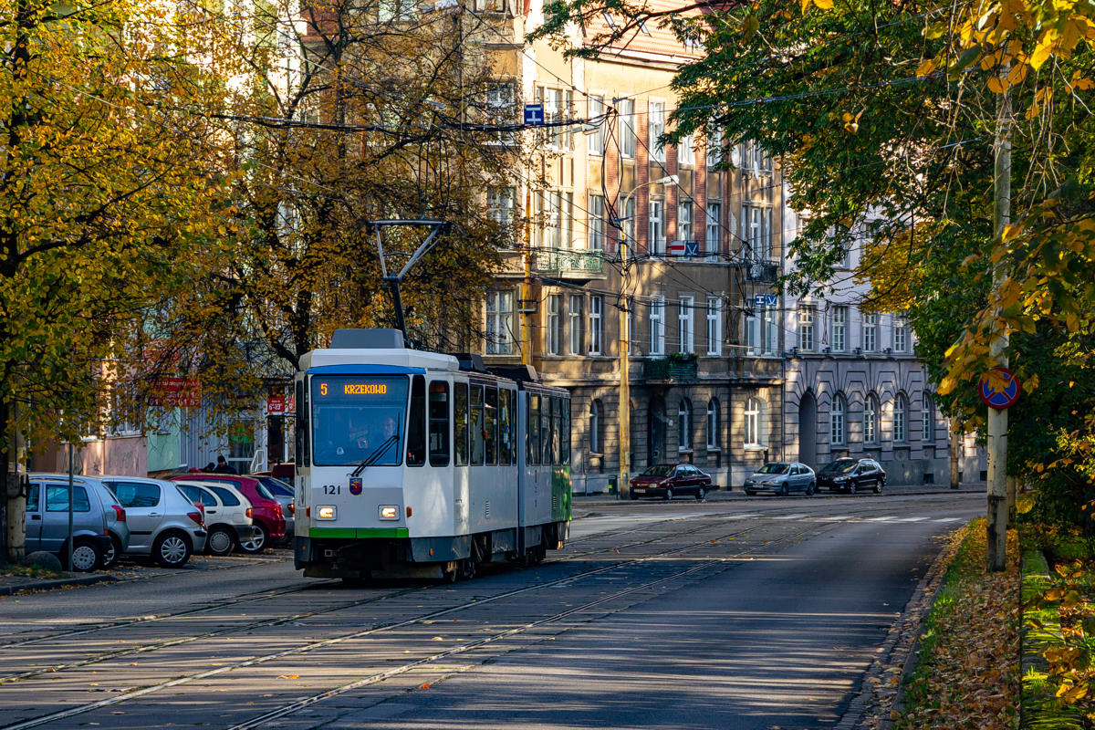 KT4Dt #121: Szczecin, ul. Malczewskiego 