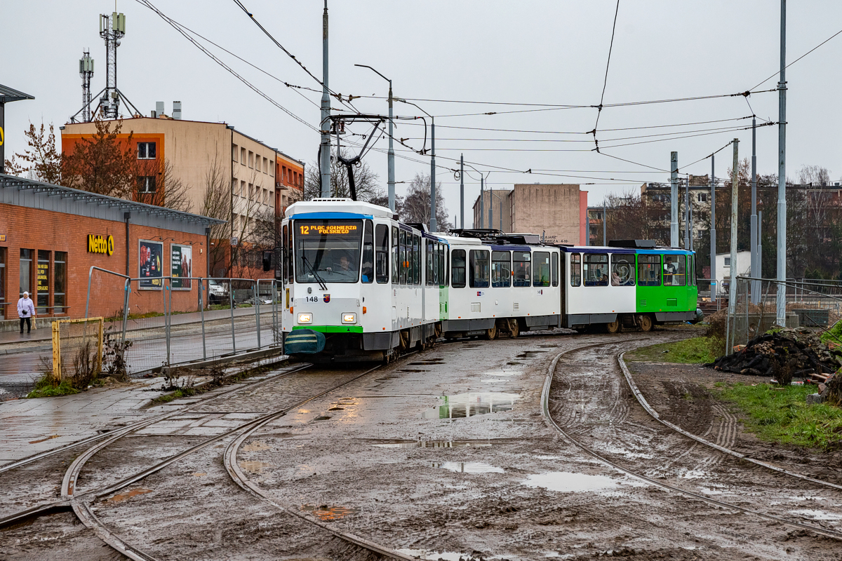 KT4Dt #148+149: Szczecin, pętla Pomorzany