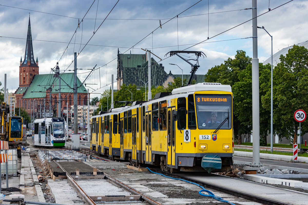 KT4Dt #152+151: Szczecin, ul. Energetyków