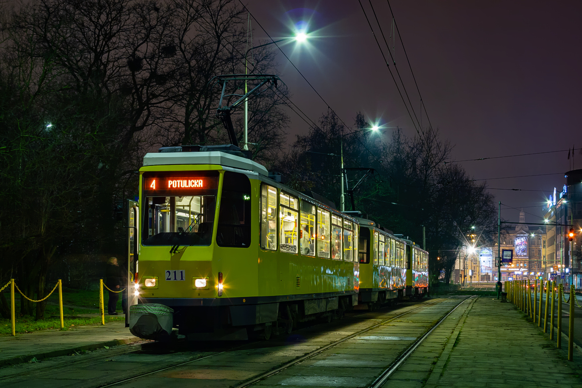 T6A2D #211+212+204: Szczecin, ul. Matejki 
