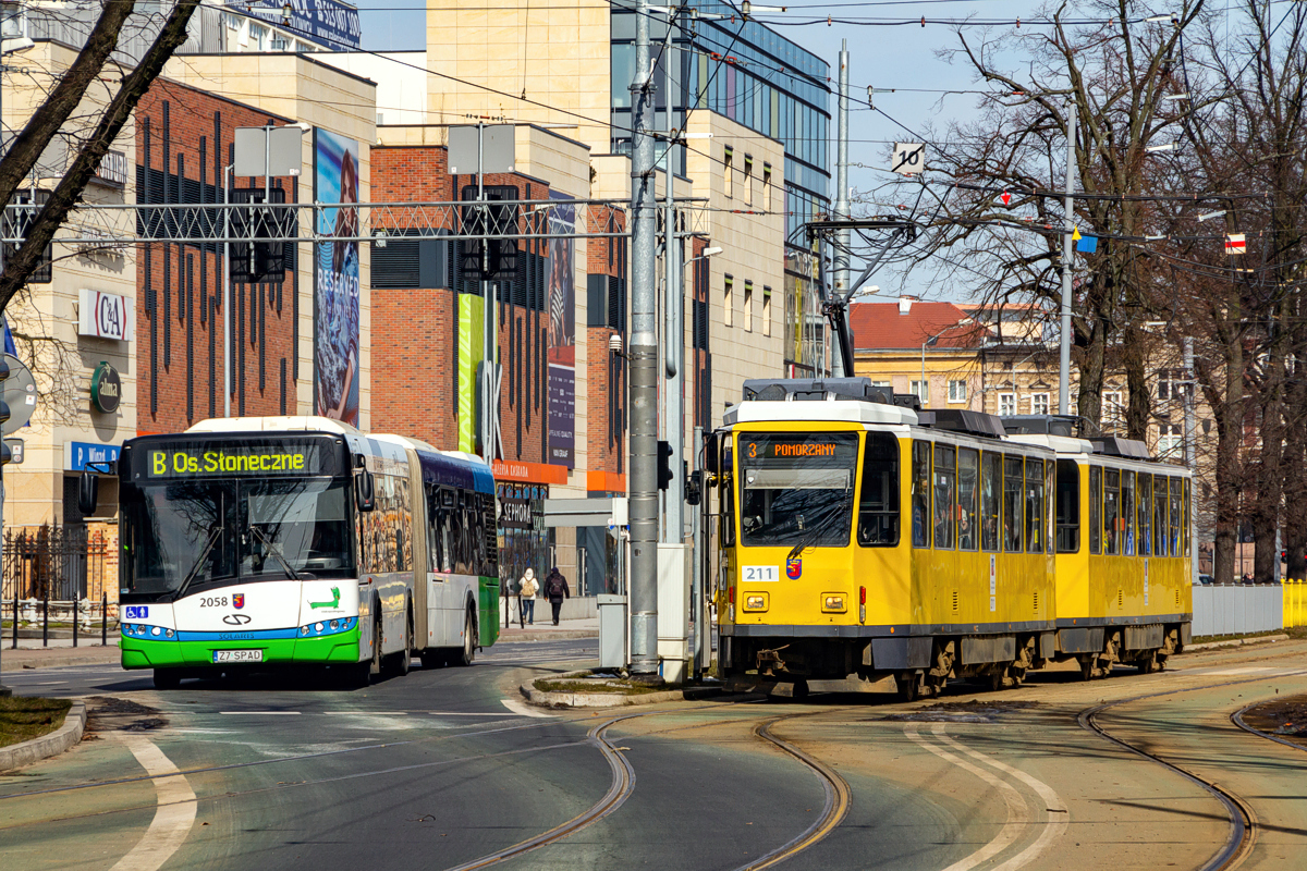 T6A2D #211+212: Szczecin, al. Niepodległości 