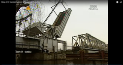[VIDEO] Misja Gryf: zwodzony most kolejowy nad Regalicą