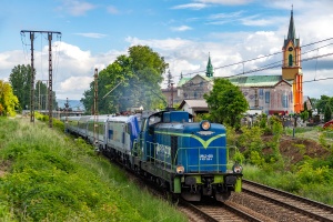 SM42-619+EU160-022: Czechowice-Dziedzice - podg. Most Wisła SM42-619+EU160-022: Czechowice-Dziedzice - podg. Most Wisła