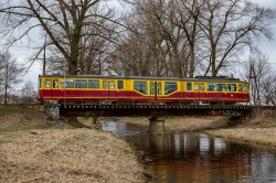 GT8N #506:  Ozorków, most na Bzurze 